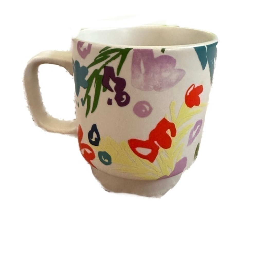 Starbucks | 12oz ceramic floral mug‎ - Picture 2 of 3